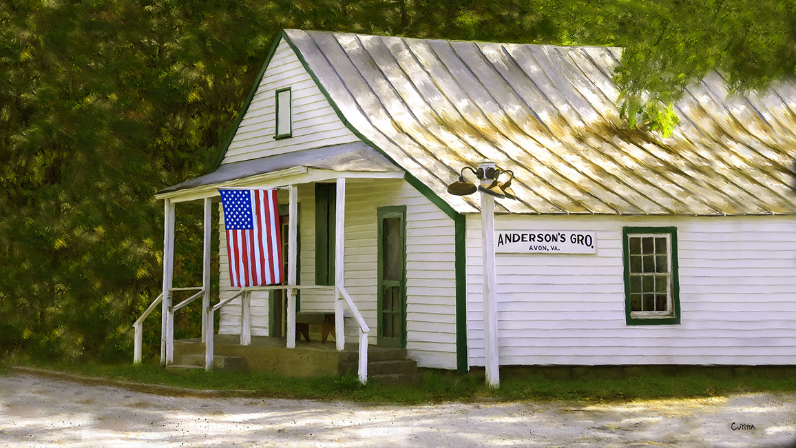 Anderson's Grocery, Avon, Virginia by Cutitta